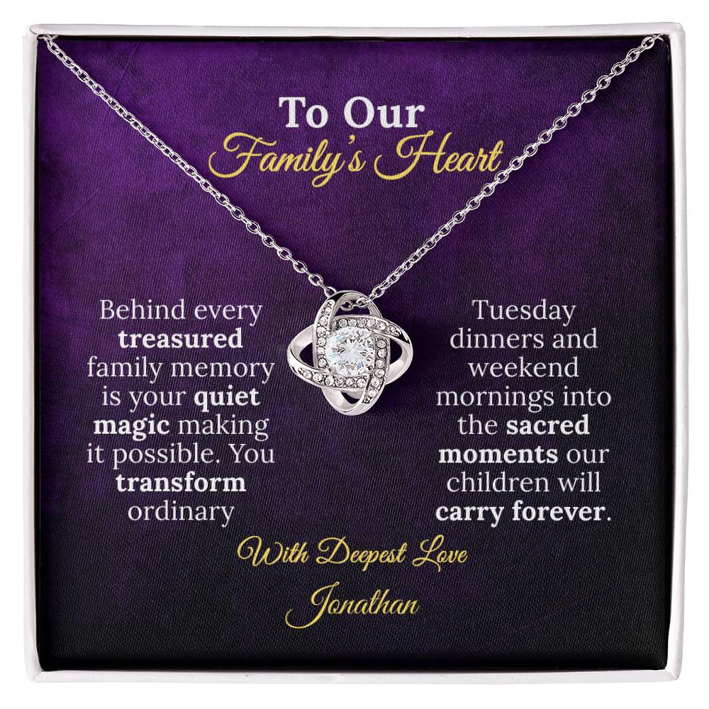 To my Wife, Our Family's Foundation