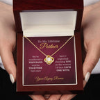 To My Lifetime Partner - Wife Appreciation Necklace