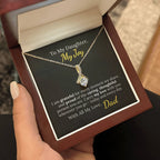 To My Daughter My Joy - Heartfelt Love Necklace