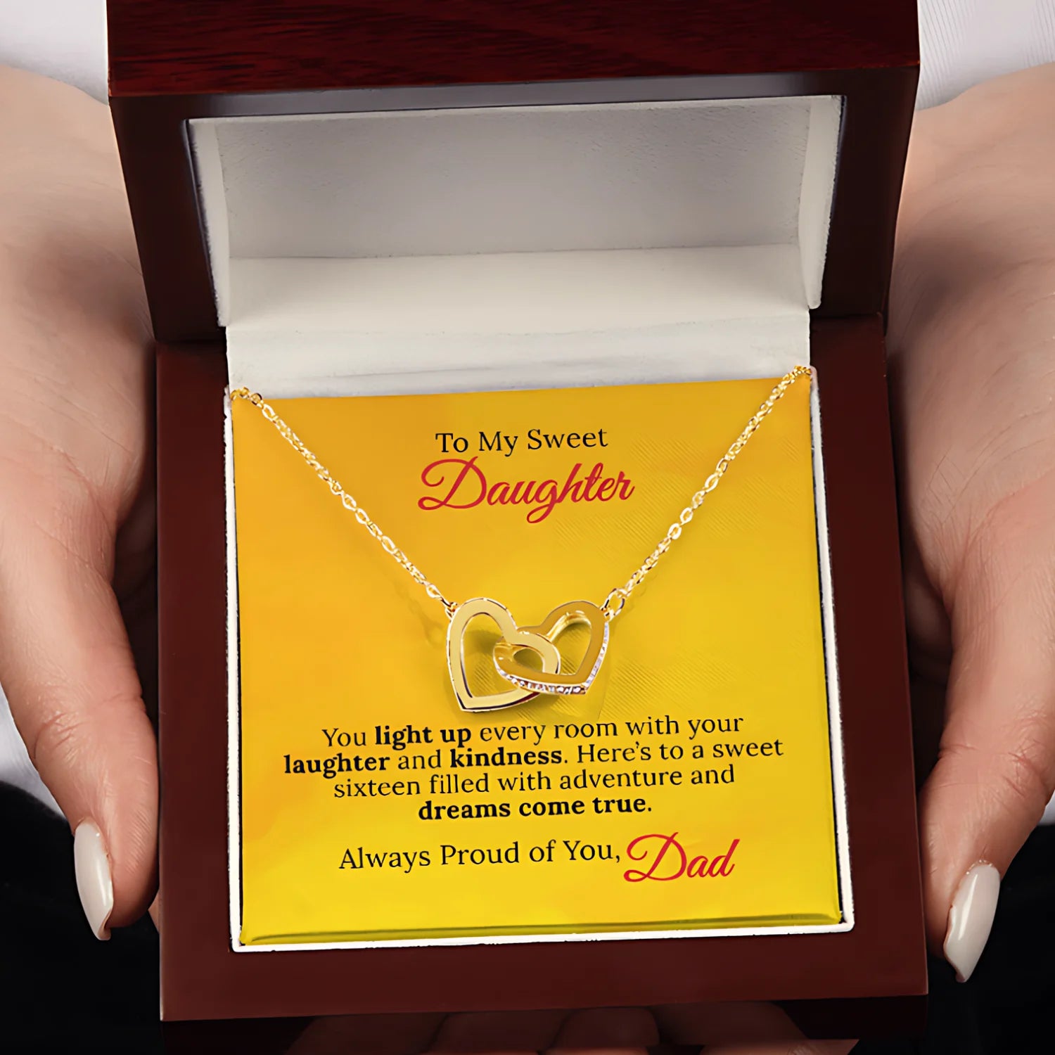 To My Sweet Daughter on Your Sweet Sixteen from Dad