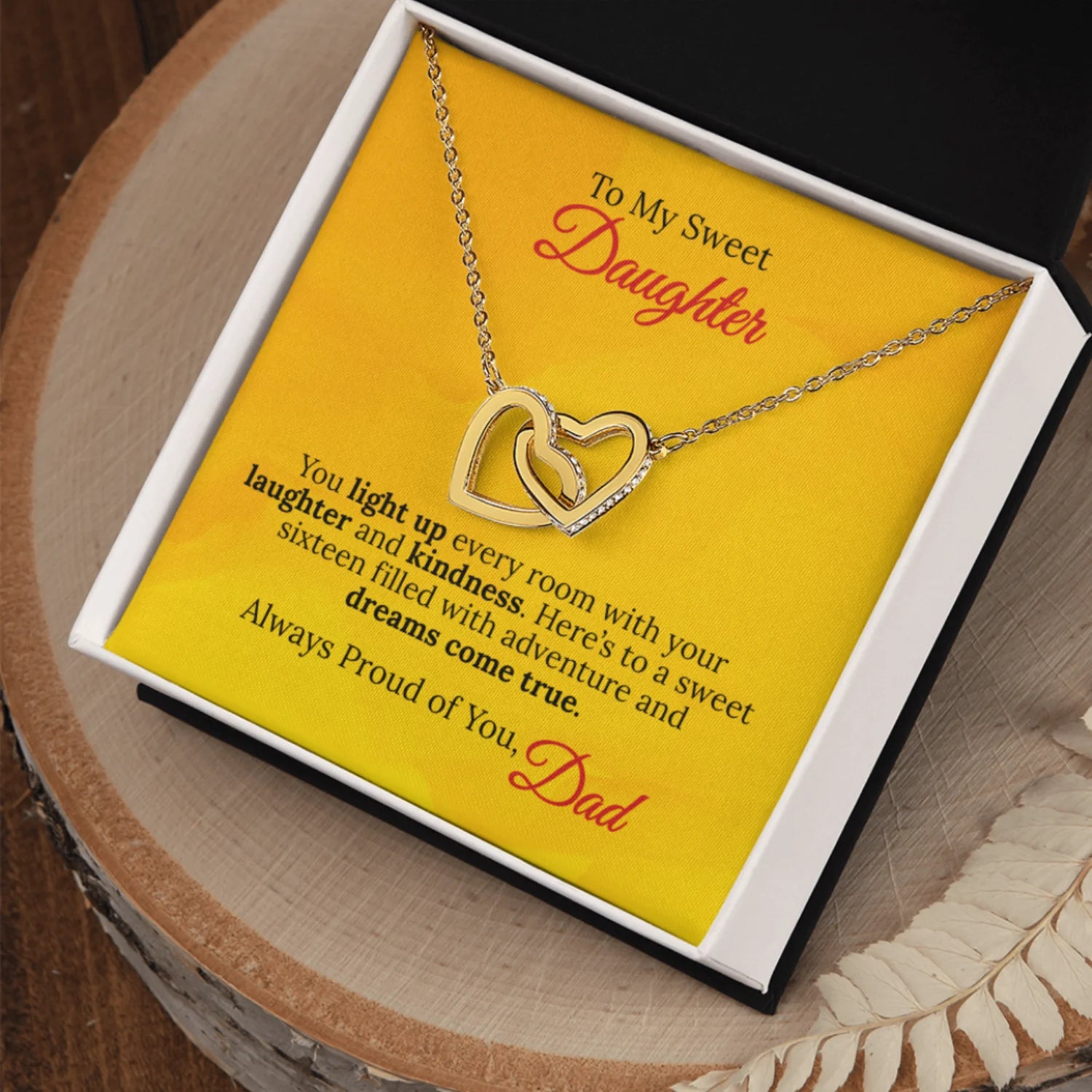 To My Sweet Daughter on Your Sweet Sixteen from Dad