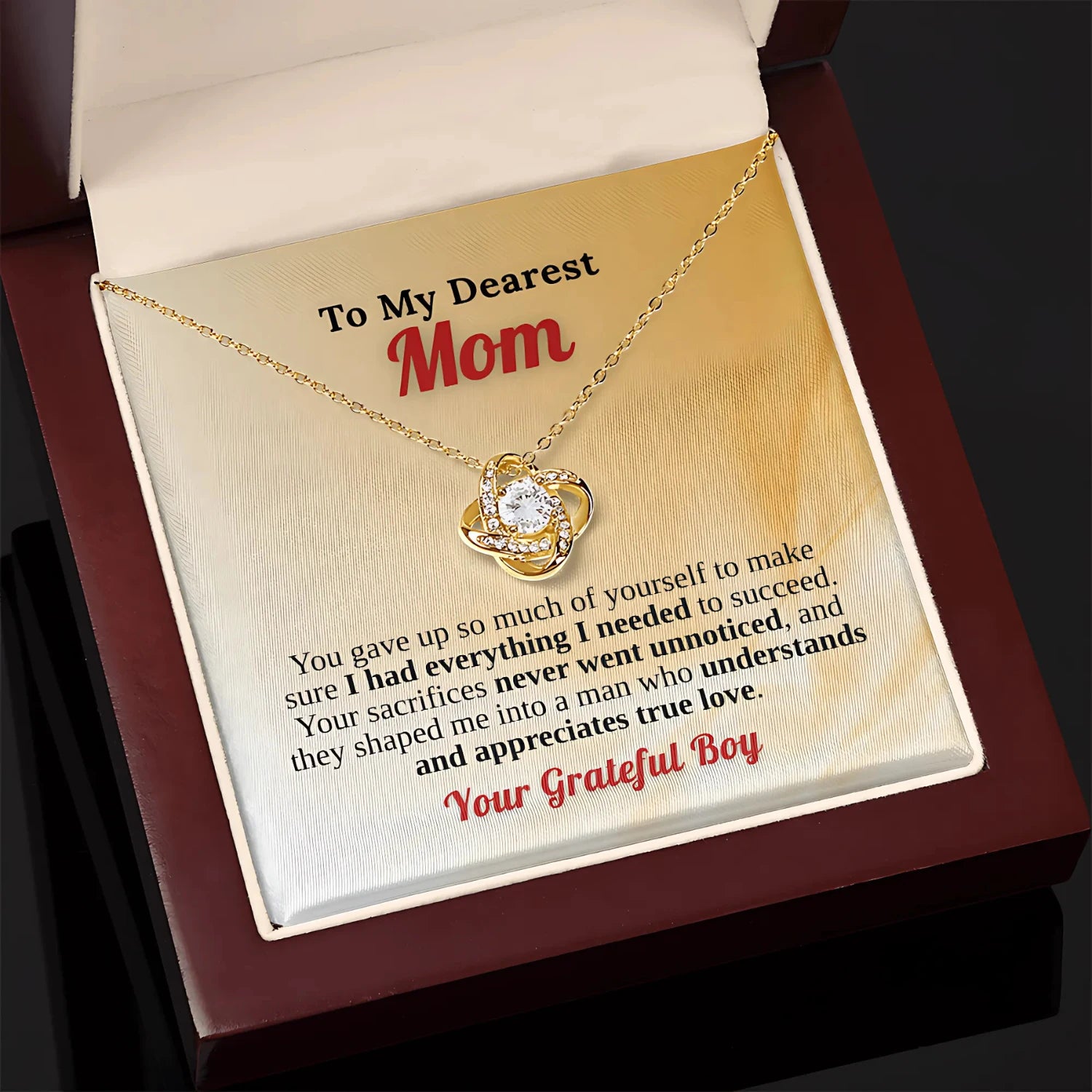 To My Dearest Mom - For Your Endless Sacrifices