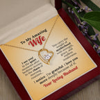 To my Amazing Wife - "I See You" Love & Appreciation Necklace