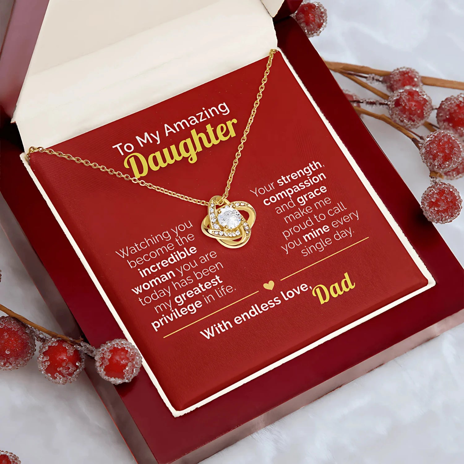 To My Amazing Daughter - An Incredible Woman