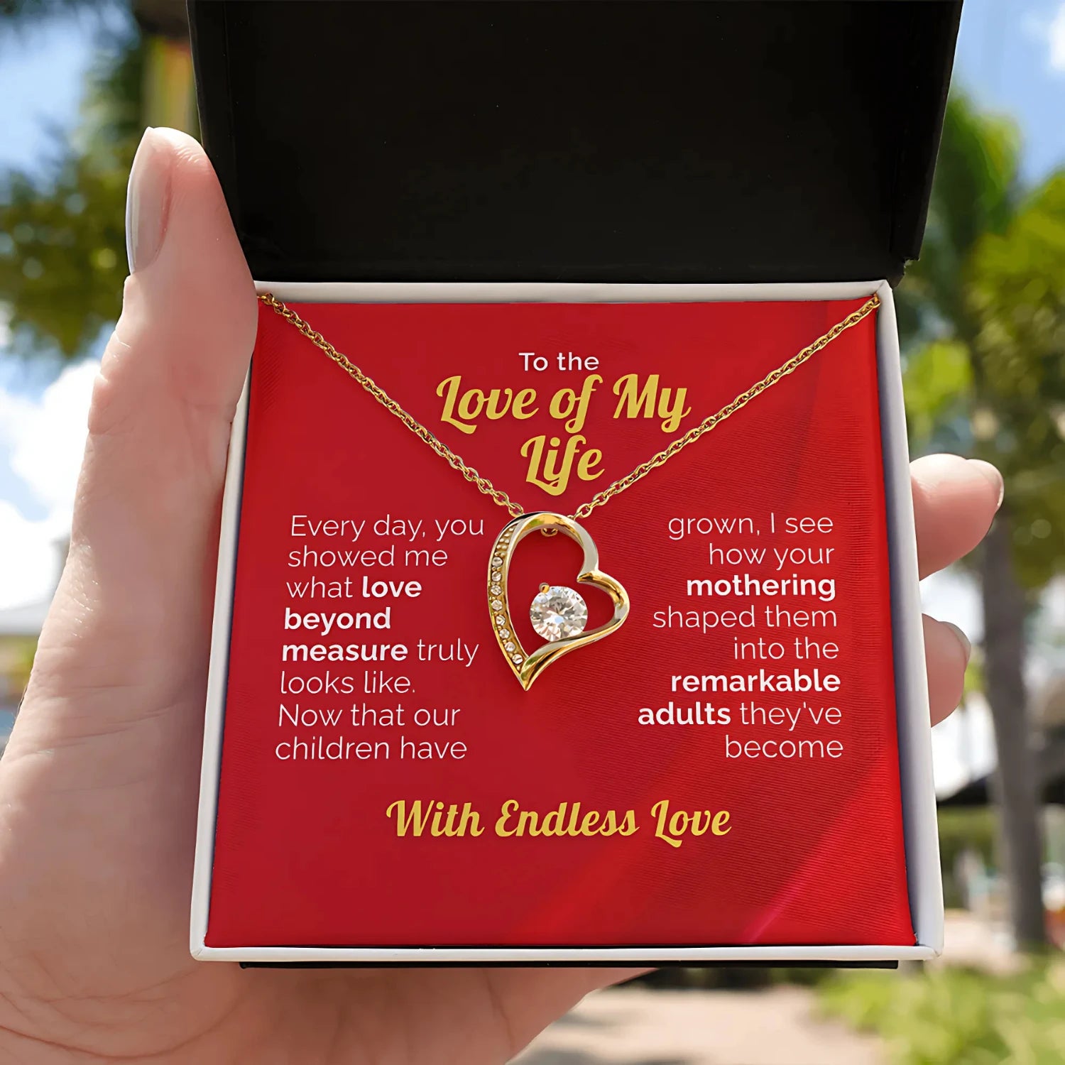 To the Love of My Life - Love Beyond Measure Necklace