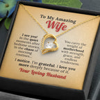 To my Amazing Wife - "I See You" Love & Appreciation Necklace