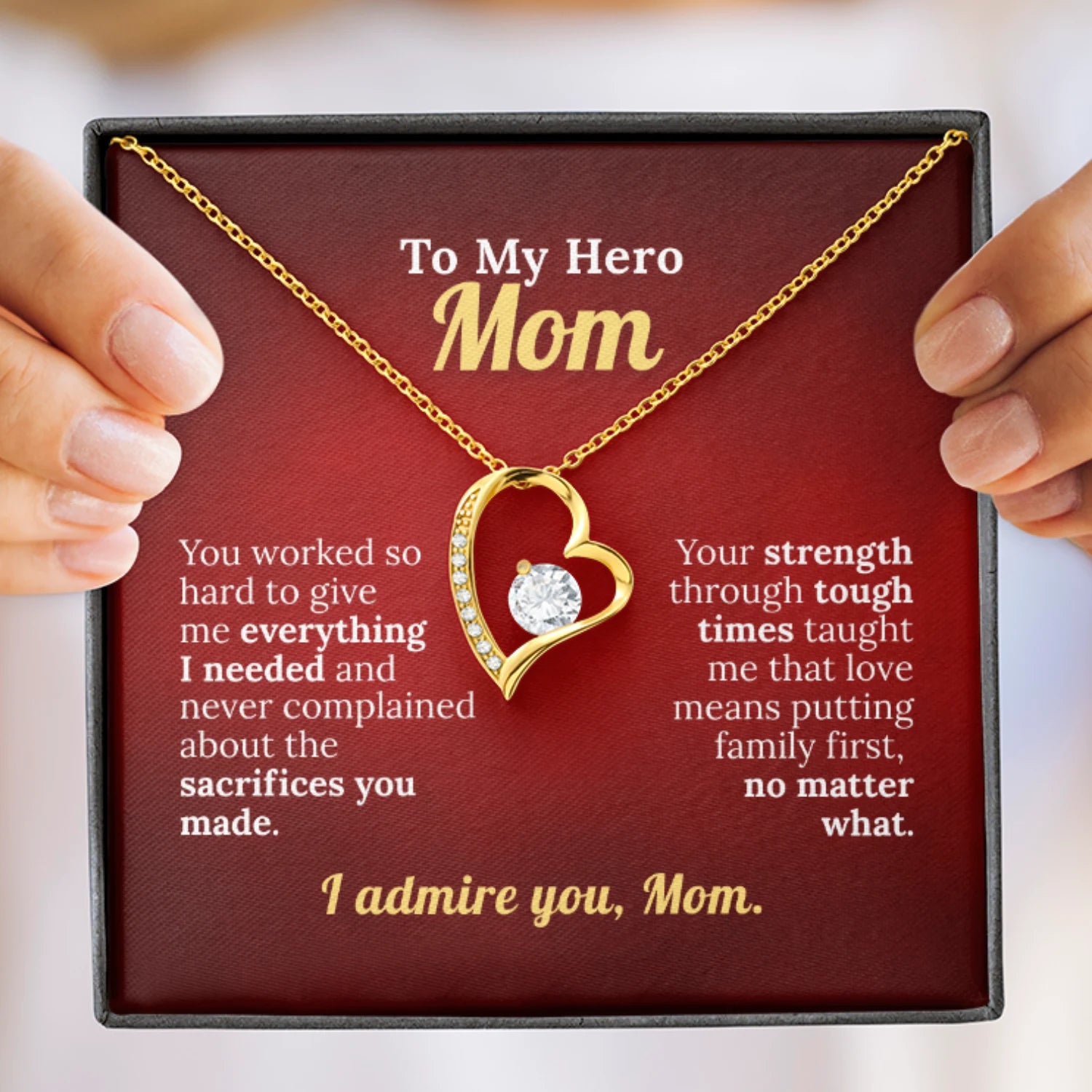 To My Hero Mom - I Admire You