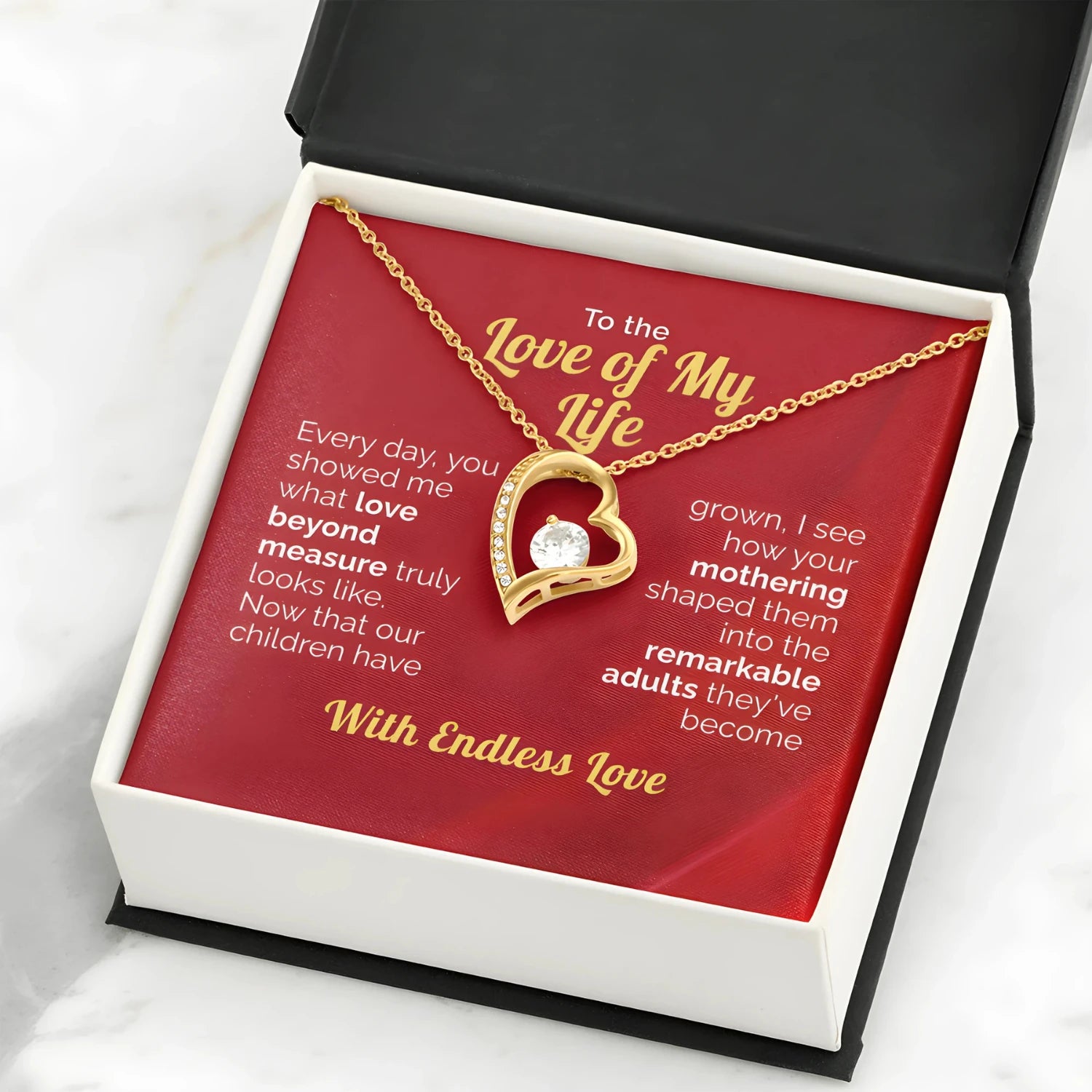 To the Love of My Life - Love Beyond Measure Necklace