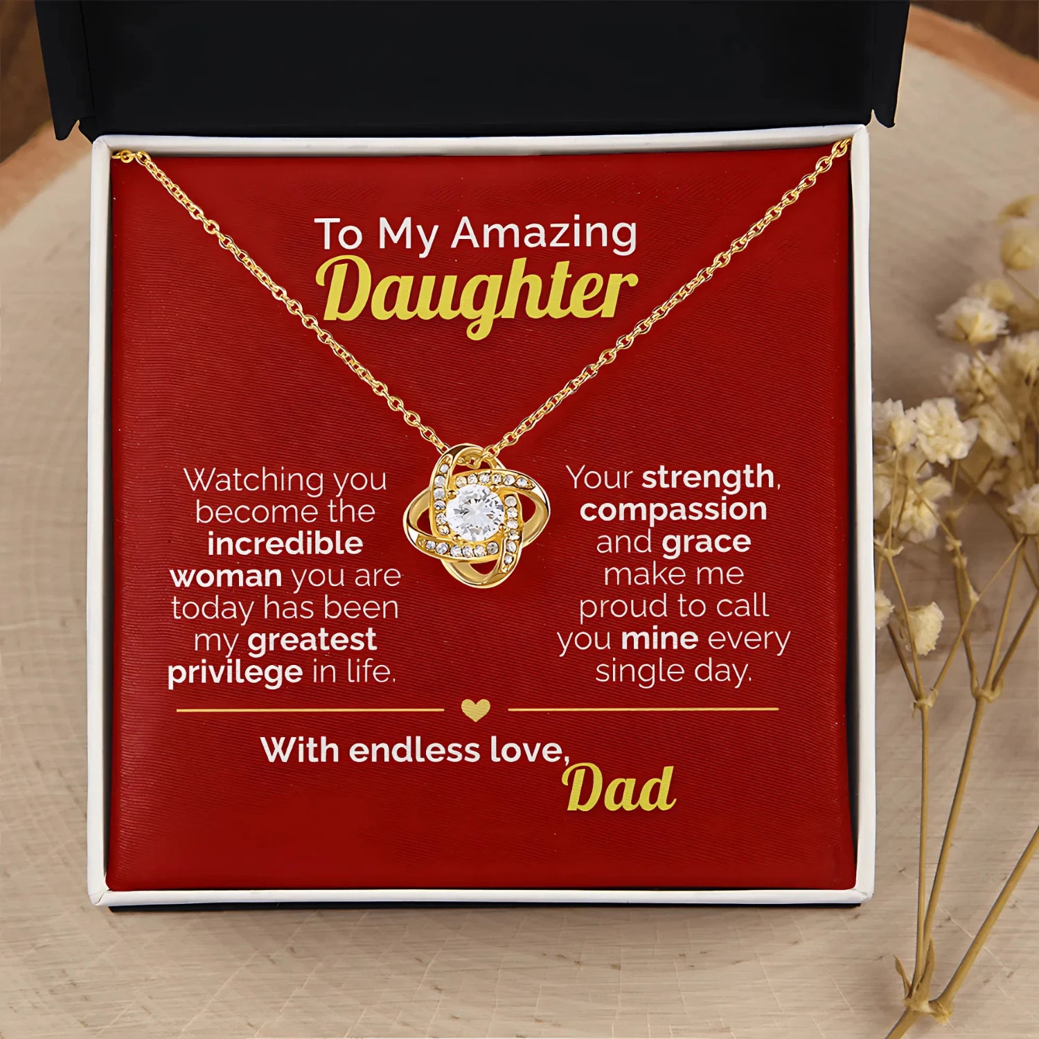 To My Amazing Daughter - An Incredible Woman