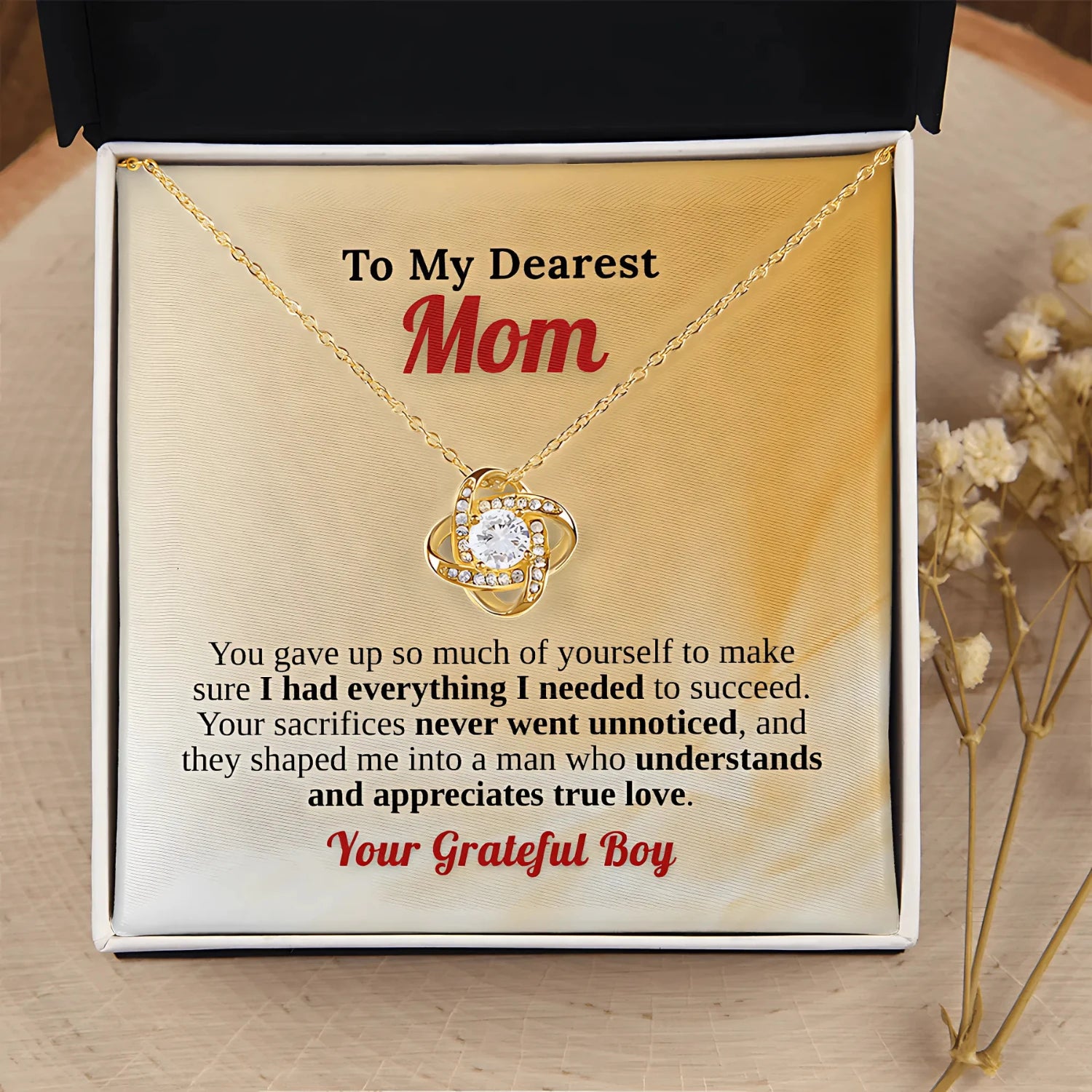 To My Dearest Mom - For Your Endless Sacrifices