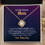 To My Sweet Mom with Love from your Baby Boy