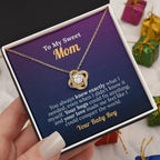 To My Sweet Mom with Love from your Baby Boy