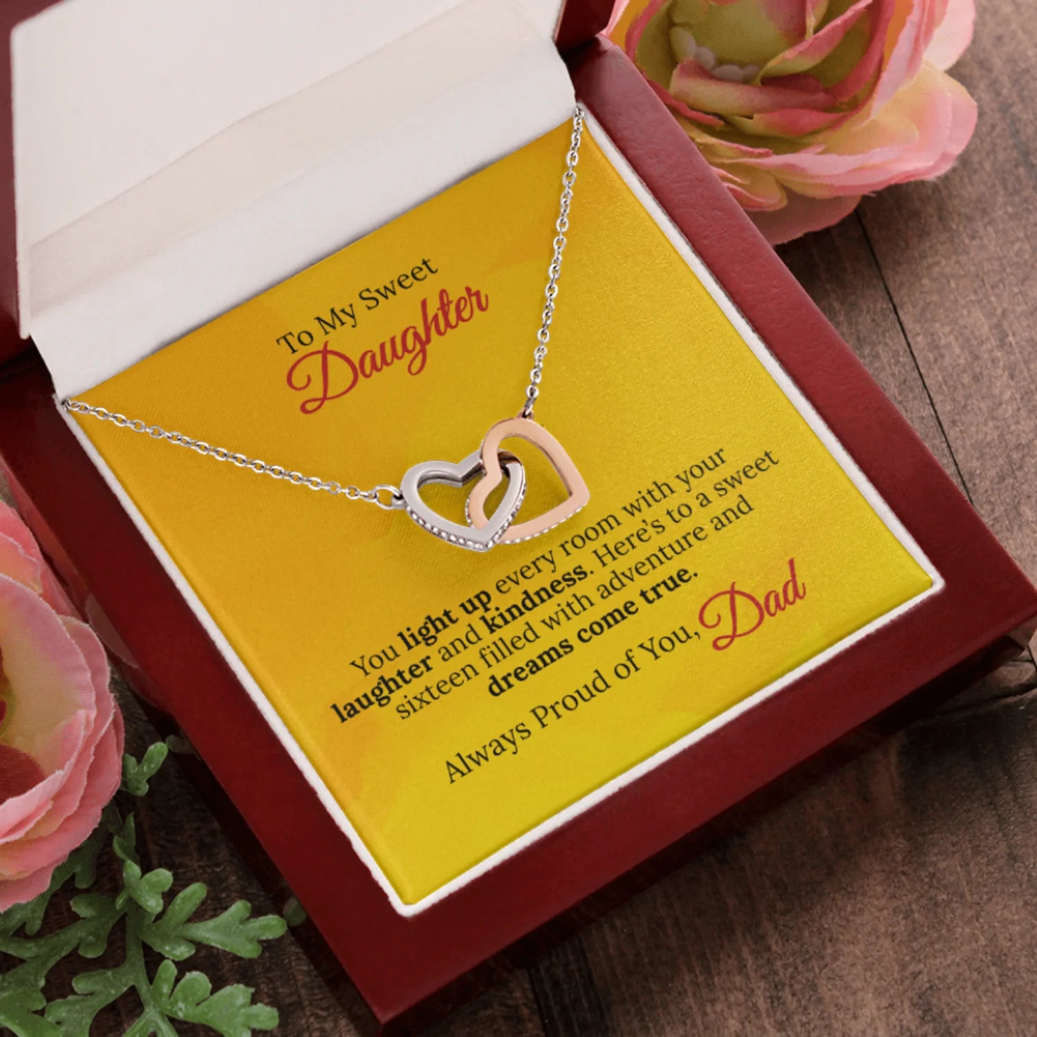 To My Sweet Daughter on Your Sweet Sixteen from Dad