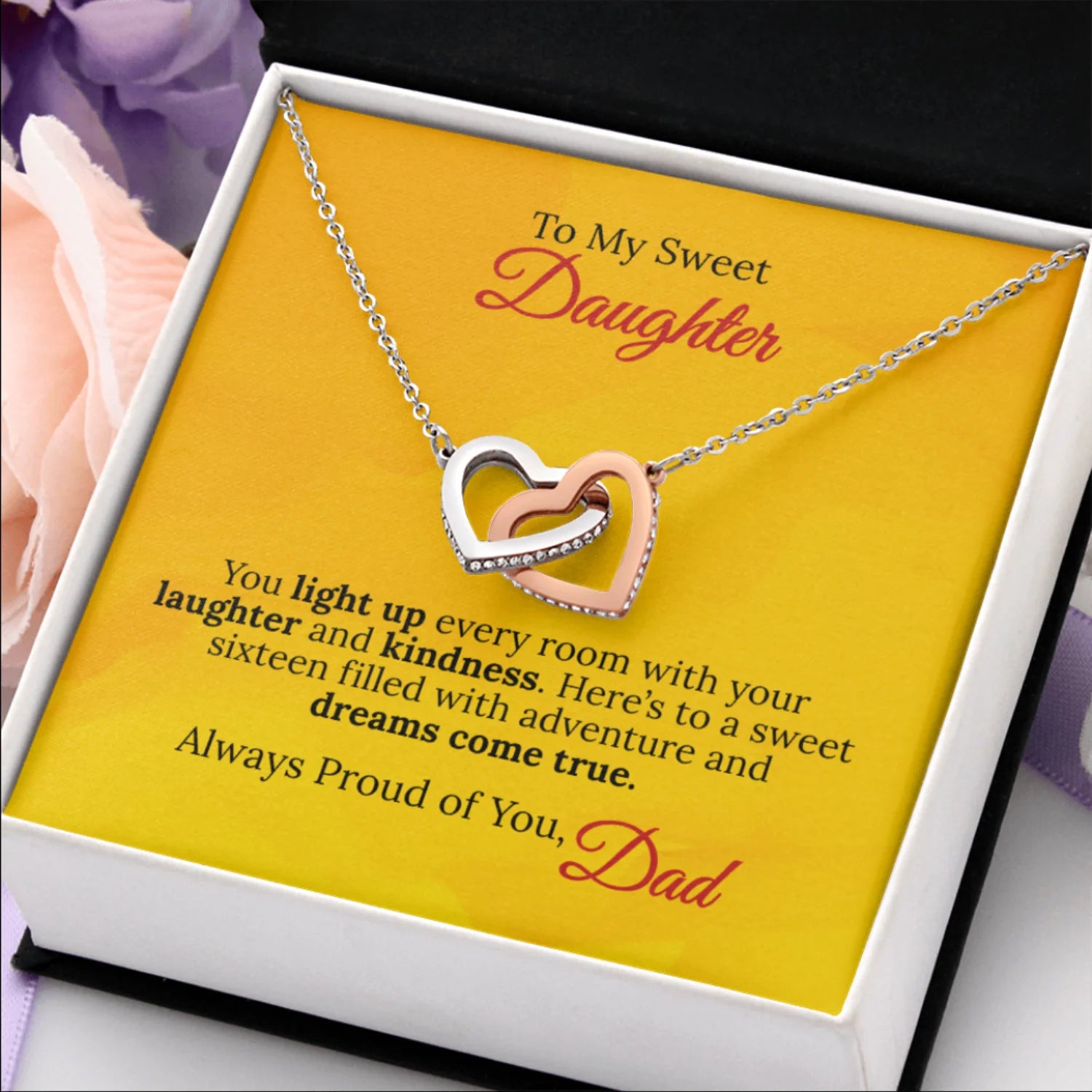 To My Sweet Daughter on Your Sweet Sixteen from Dad