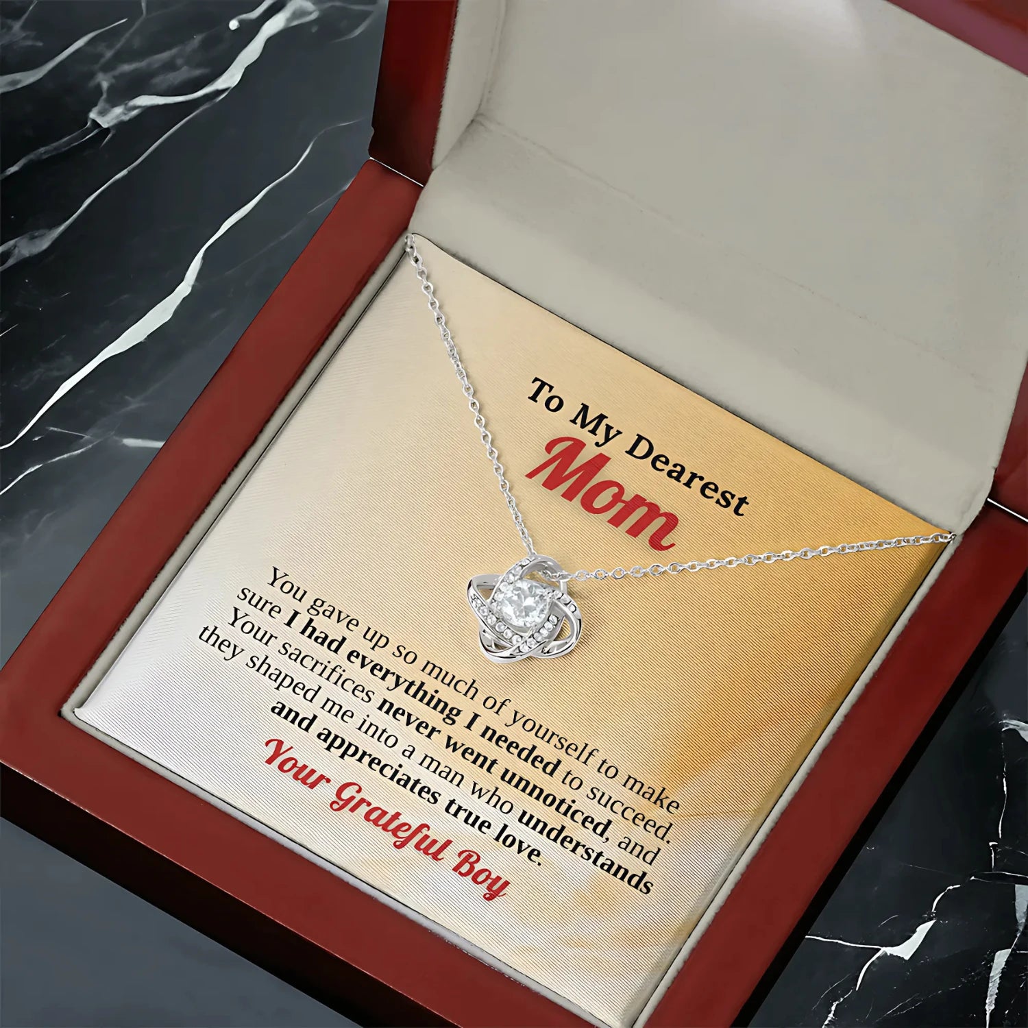 To My Dearest Mom - For Your Endless Sacrifices