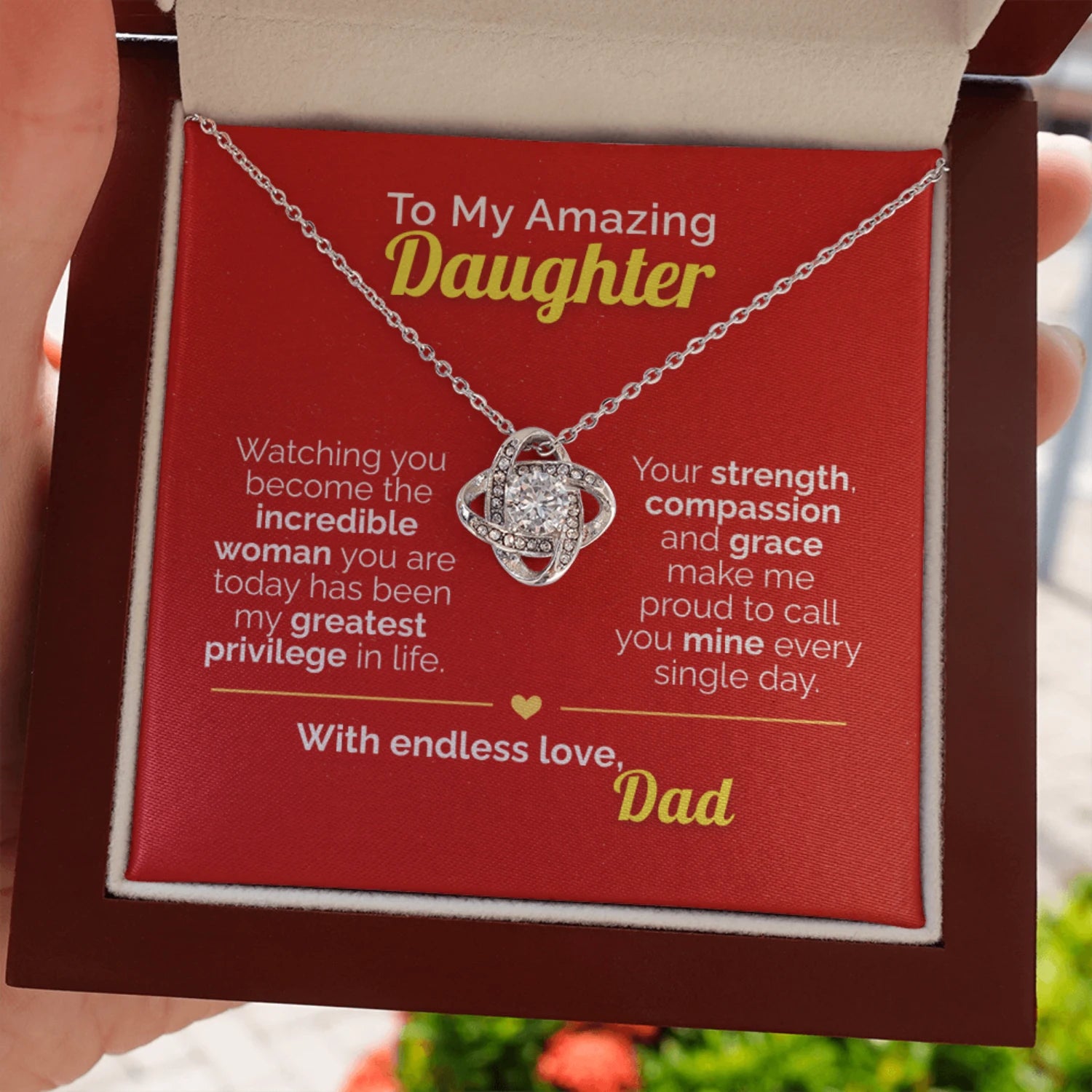 To My Amazing Daughter - An Incredible Woman
