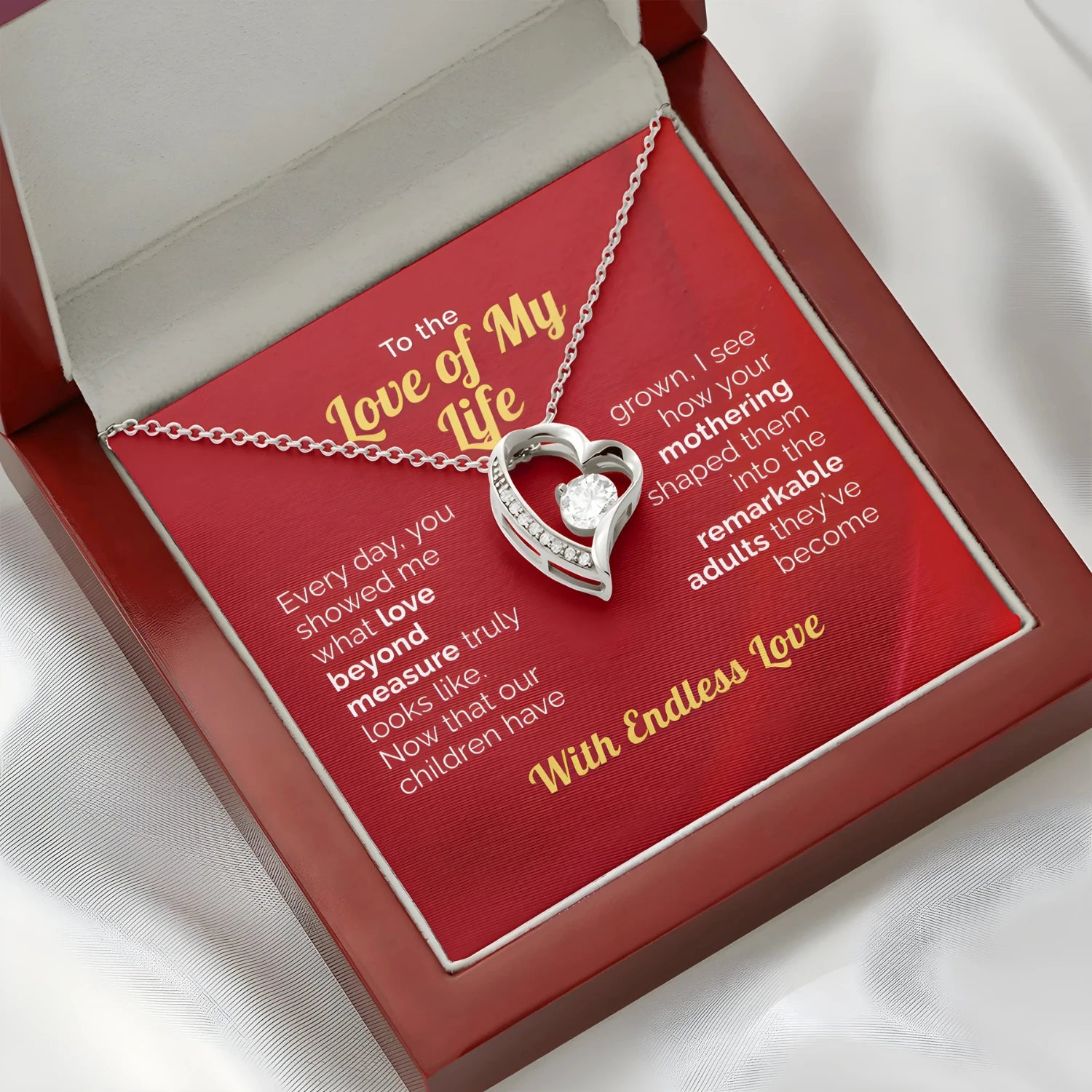 To the Love of My Life - Love Beyond Measure Necklace