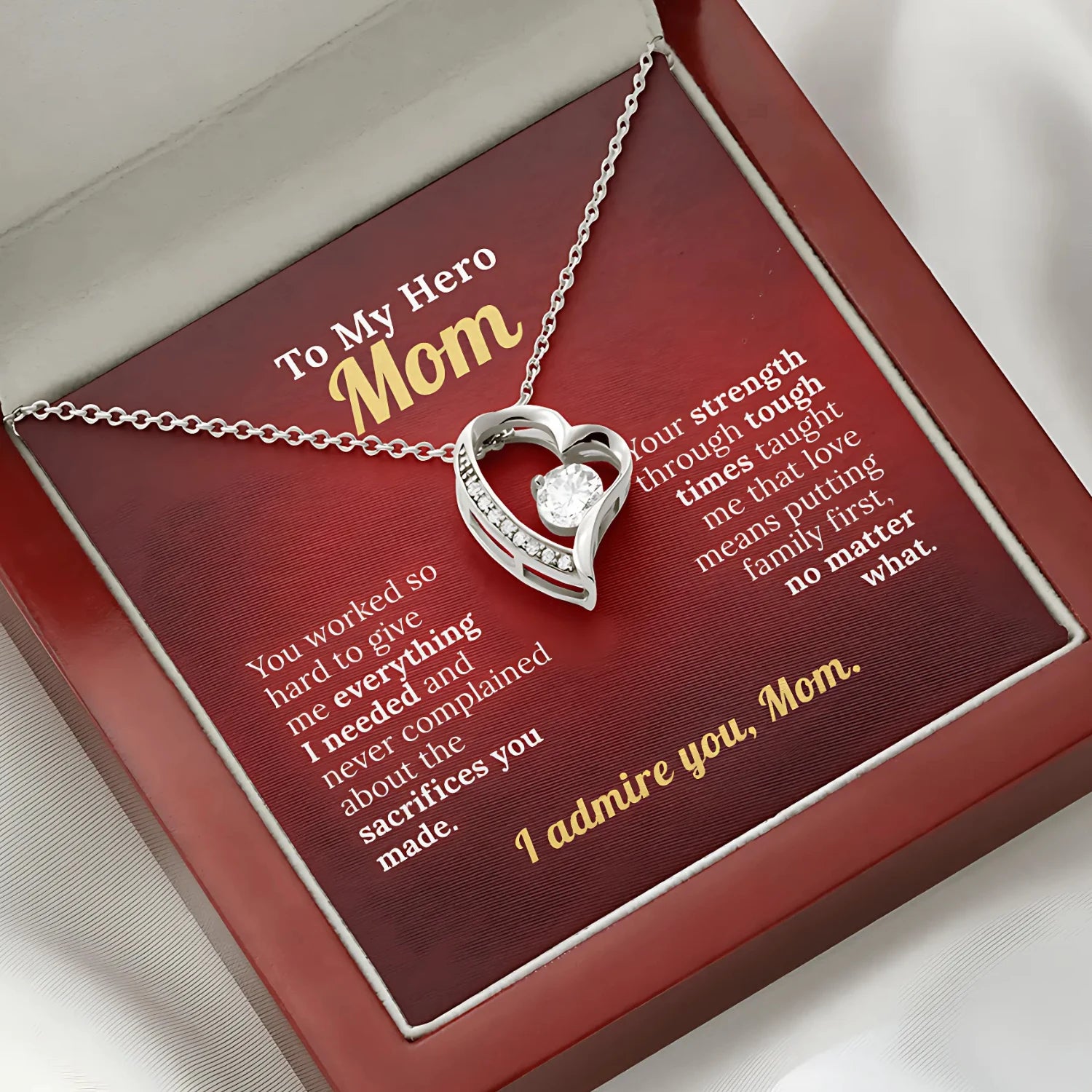 To My Hero Mom - I Admire You