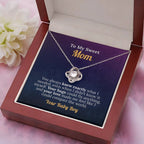 To My Sweet Mom with Love from your Baby Boy