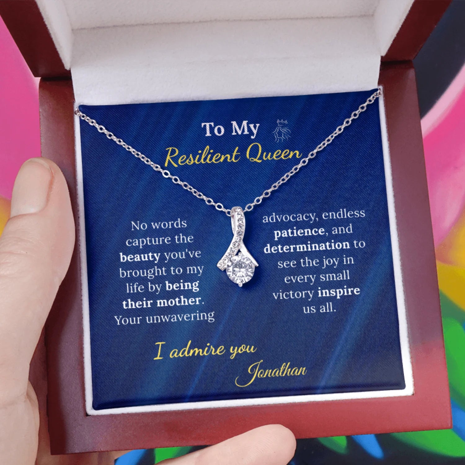 To My Resilient Queen - The Mother Who Inspires