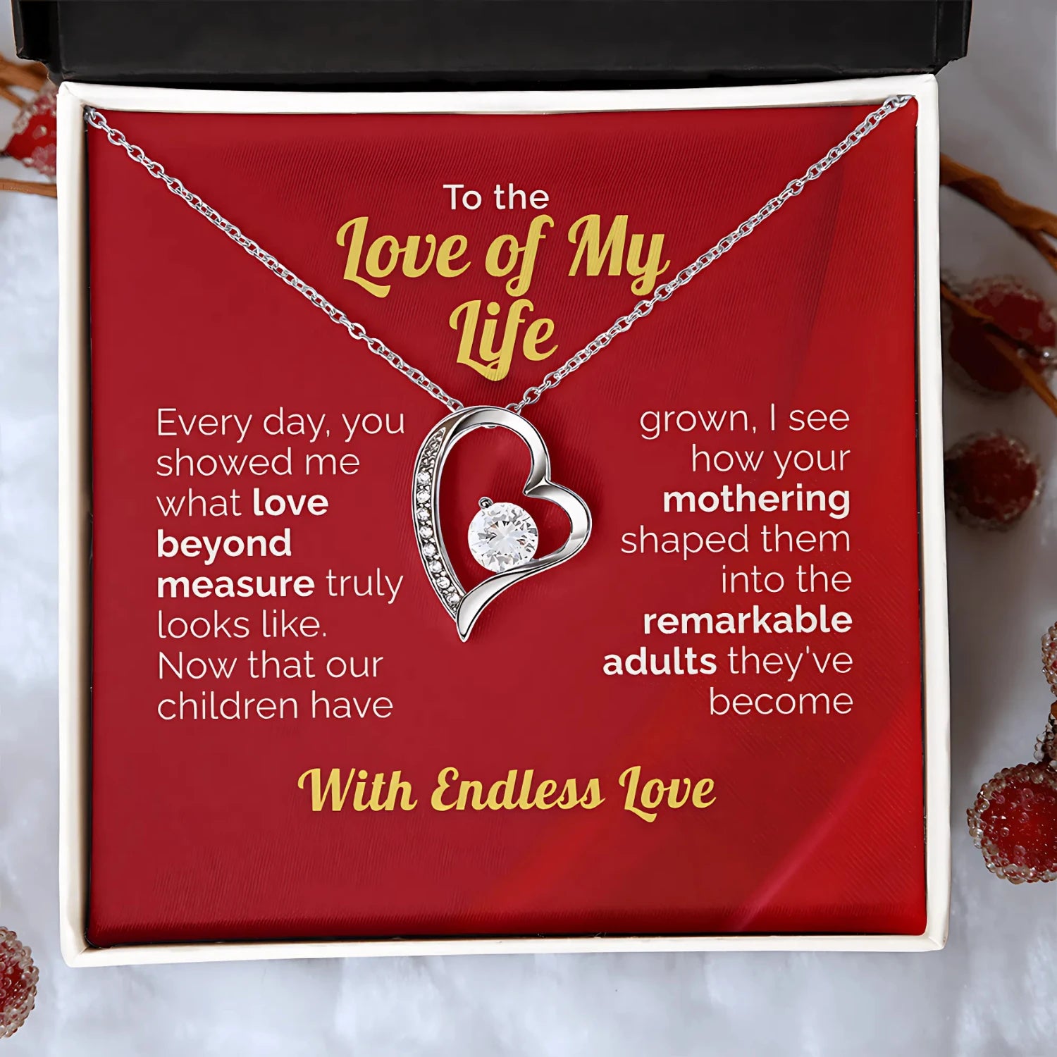 To the Love of My Life - Love Beyond Measure Necklace
