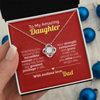 To My Amazing Daughter - An Incredible Woman