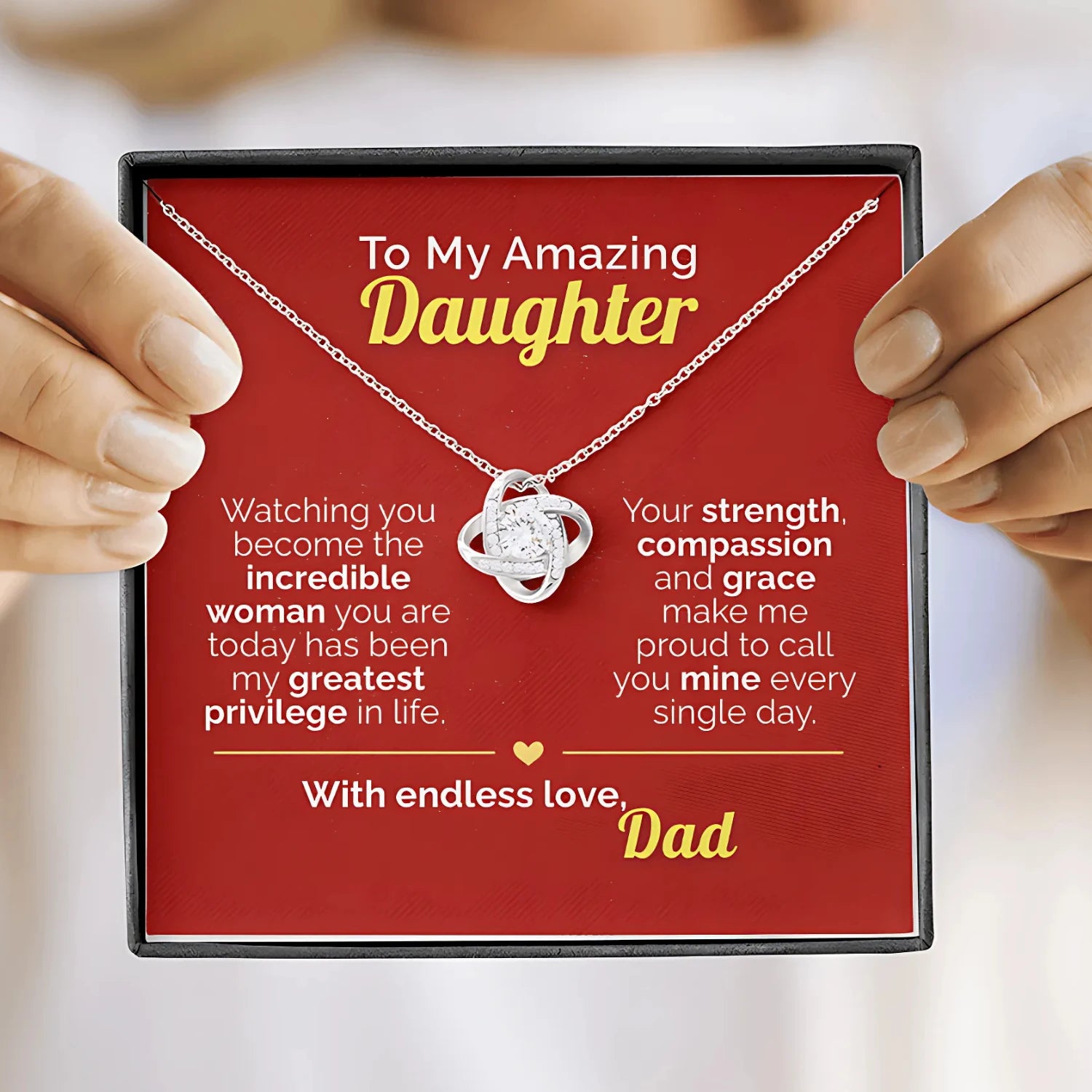 To My Amazing Daughter - An Incredible Woman