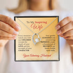 To My Inspiring Wife, Who Makes Our Family Complete