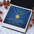 To My Incredible Wife - Love Necklace for New Mothers